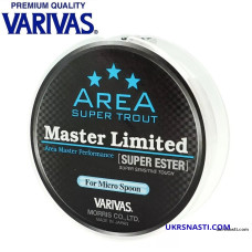 Леска Varivas Trout Area MLD Super Ester диаметр 0,104мм размотка 150м прозрачная